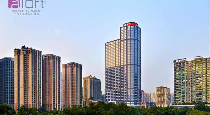 Aloft Guangzhou University Park Exterior photo